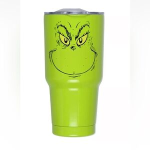 Dr Seuss's How The GRINCH Stole Christmas Holiday 30oz Drink Tumbler with Lid
